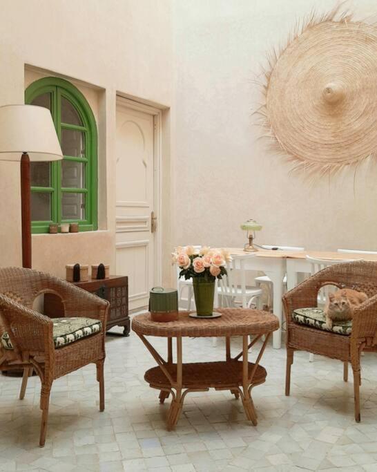 Riad Nour, Maison De Charme. Marrakesh Exteriör bild